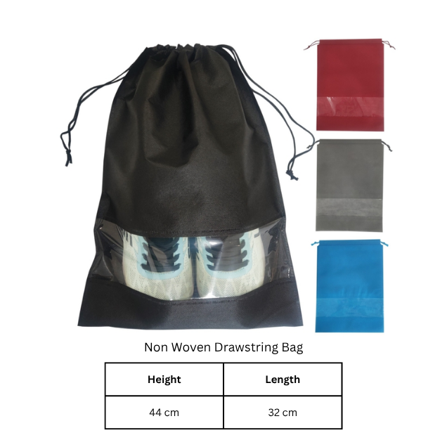 ANW 0024 - Drawstring Non Woven Shoe Bag