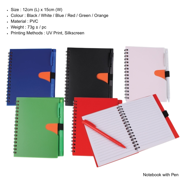 ANB 0021 - Notebook with Pen